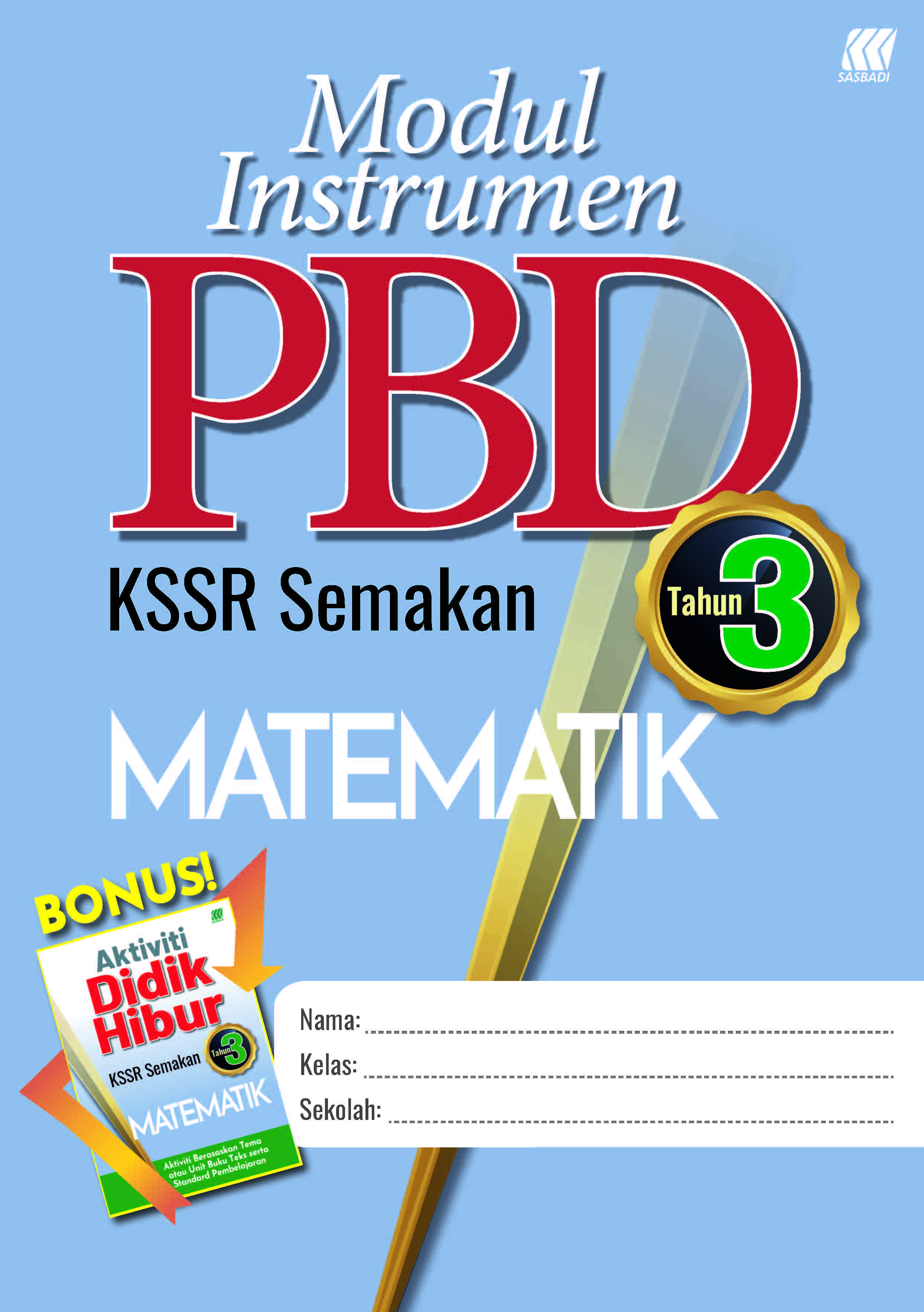 Modul Instrumen PBD KSSR Matematik Tahun 3 Cover